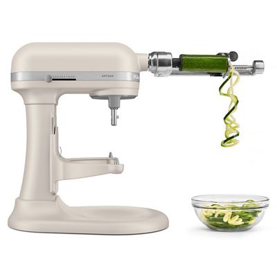 Kitchenaid Food processor 5KSM70SHXEMH MILKSHAKE Perspective Open